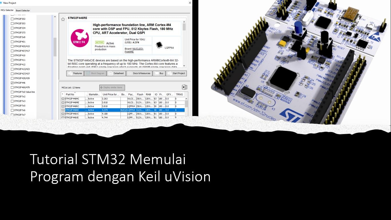 Tutorial STM32 dengan Keil uVision dan STMcube