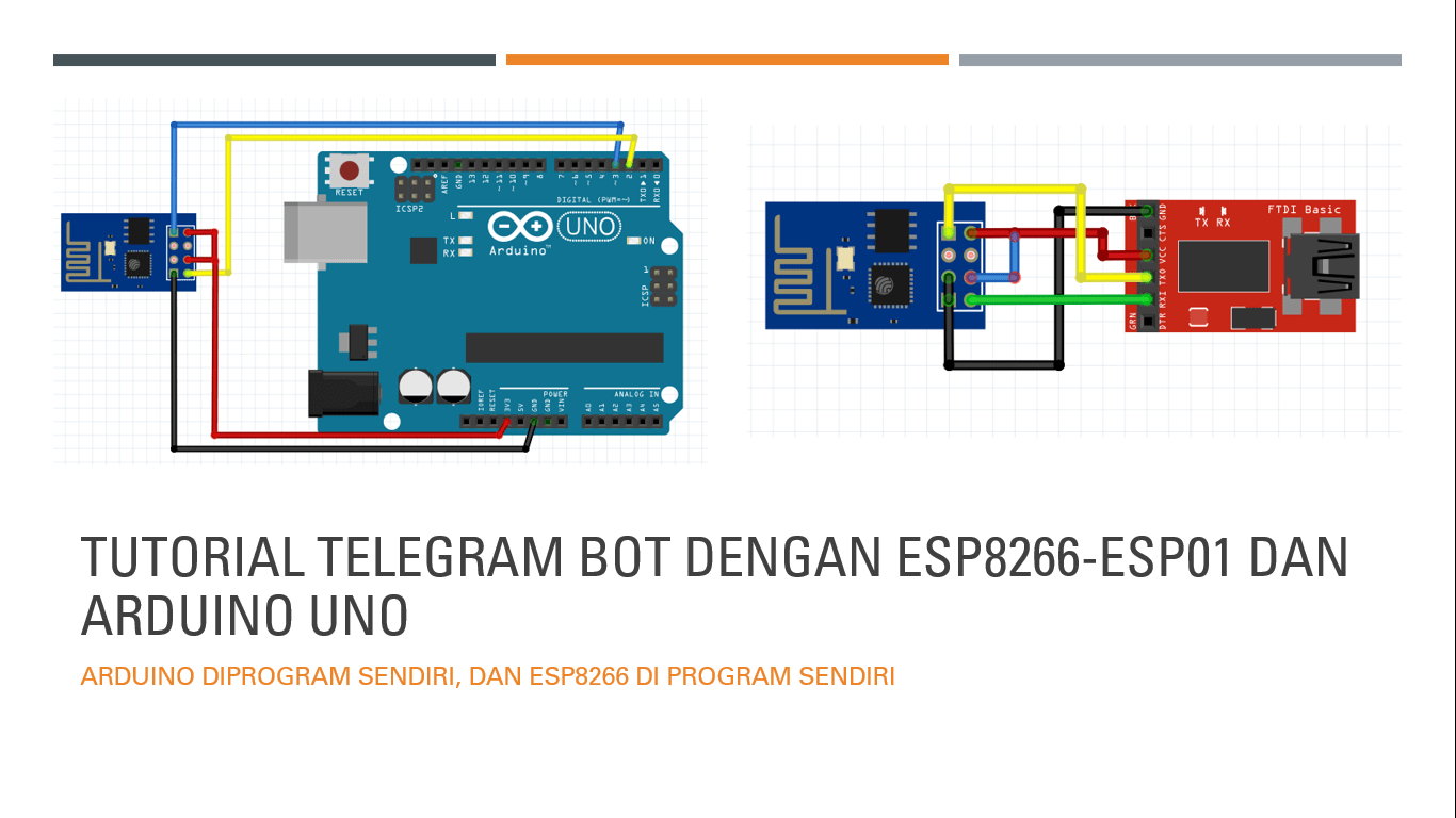 Arduino dan ESP-01 Kontrol Relay Telegram Bot