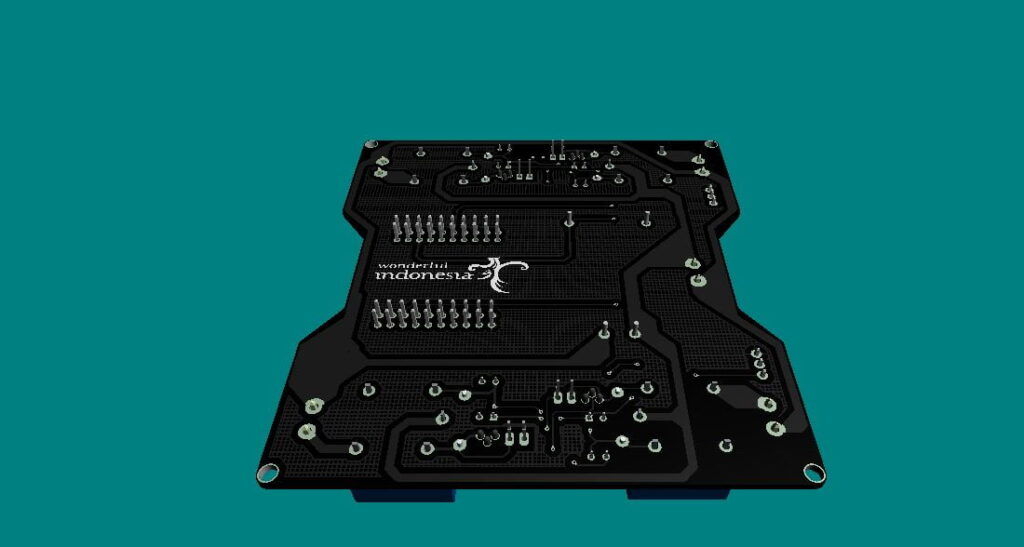 Download Desain PCB ESP32 4 Chanel Relay Output AC