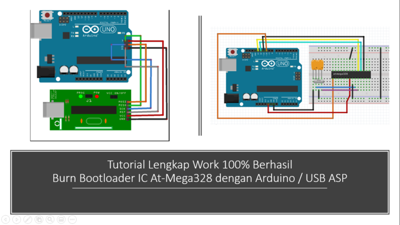 Tutorial Arduino Burn Bootloader Atmega 328 100% Successful