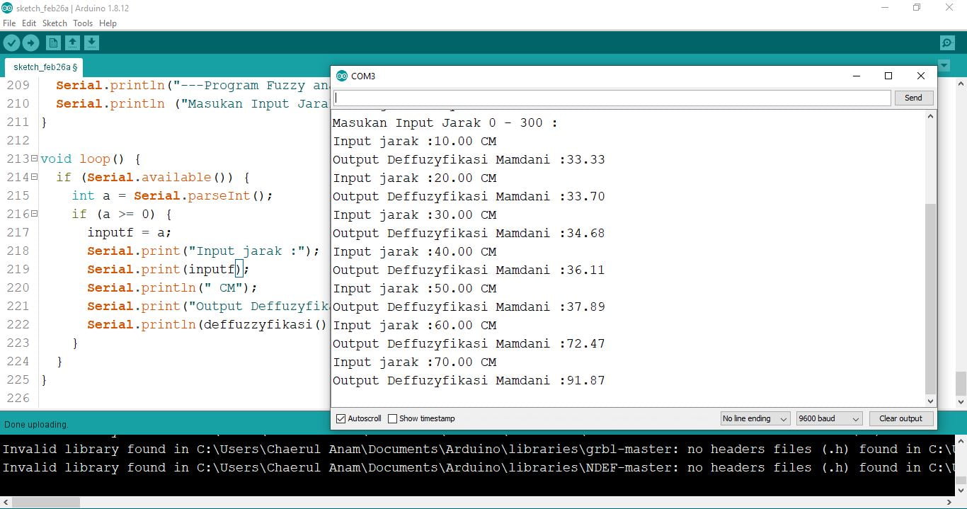 Tutorial Fuzzy Logic Mamdani Arduino Lengkap