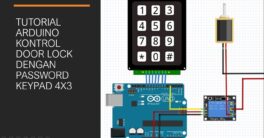 Arduino Door Lock Password Keypad 4x3